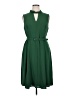 ModCloth 100% Polyester Solid Green Casual Dress Size XL - photo 1