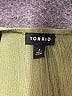 Torrid Green Short Sleeve Blouse Size 2X Plus (2) - photo 7