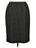 Caslon Chevron-herringbone Gray Formal Skirt Size 6 - photo 1