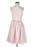 White by Vera Wang 100% Polyester Solid Pink Cocktail Dress Size 4 - photo 1