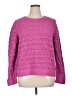 Boden 100% Cotton Hearts Pink Pullover Sweater Size XL - photo 1