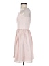 White by Vera Wang 100% Polyester Solid Pink Cocktail Dress Size 4 - photo 5