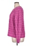 Boden 100% Cotton Hearts Pink Pullover Sweater Size XL - photo 5