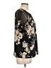 Atelier Black Short Sleeve Blouse Size L - photo 4
