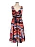 CATHERINE Catherine Malandrino 100% Polyester Print Blue Cocktail Dress Size 12 - photo 1