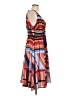 CATHERINE Catherine Malandrino 100% Polyester Print Blue Cocktail Dress Size 12 - photo 4