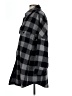 Woolrich Plaid Gray Wool Coat Size L (estimated) - photo 5