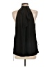 Haute Hippie Black Sleeveless Blouse Size L - photo 2