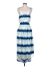 Ramy Brook 100% Polyester Print Blue Casual Dress Size S - photo 2