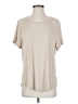JM Collection Tan Short Sleeve Top Size XL (petite) - photo 1