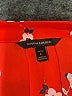 Banana Republic 100% Polyester Red Short Sleeve Blouse Size Lg Petite - photo 7