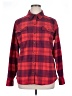 L.L.Bean Plaid Red Long Sleeve Button-Down Shirt Size XL - photo 1