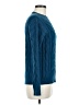 Shein 100% Acrylic Blue Pullover Sweater Size L - photo 4