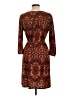 AUW Paisley Brown Casual Dress Size 10 - photo 2