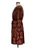 AUW Paisley Brown Casual Dress Size 10 - photo 5