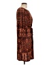 AUW Paisley Brown Casual Dress Size 10 - photo 4