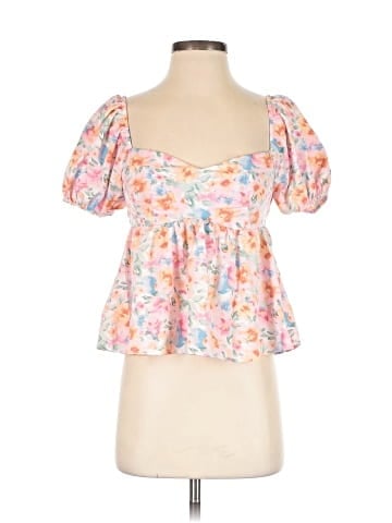 Shein Short Sleeve Blouse (view 1)