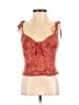 Wilfred 100% Viscose Orange Sleeveless Blouse Size 2 - photo 1