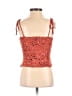Wilfred 100% Viscose Orange Sleeveless Blouse Size 2 - photo 2