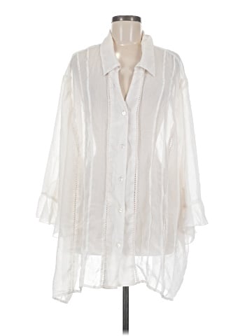 Maggie Barnes 3/4 Sleeve Blouse (view 1)