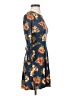 Forever 21 Floral Blue Casual Dress Size S - photo 4