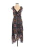 Rebecca Minkoff 100% Polyester Paisley Black Cocktail Dress Size XXS - photo 1