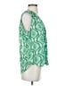 CAbi 100% Polyester Green Sleeveless Blouse Size S - photo 4