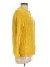 Lands' End Solid Yellow Pullover Sweater Size L (petite) - photo 4