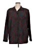 DonnKenny Classics 100% Polyester Paisley Burgundy Long Sleeve Blouse Size 1X - photo 1