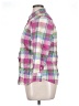 Chaps 100% Cotton Plaid Pink 3/4 Sleeve Button-Down Shirt Size XL - photo 5