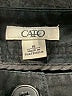 Cato Solid Black Casual Pants Size 16 - photo 4