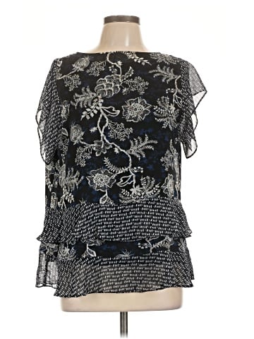 CAbi 3/4 Sleeve Blouse (view 1)