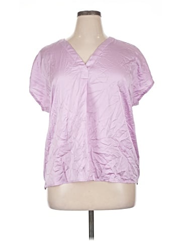 Ann Taylor Short Sleeve Blouse (view 1)