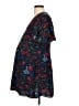 Hatch 100% Viscose Floral Blue Casual Dress Size Lg Maternity (3) - photo 5