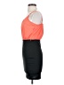 LovPosh 100% Polyester Color Block Orange Cocktail Dress Size S - photo 5