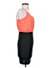 LovPosh 100% Polyester Color Block Orange Cocktail Dress Size S - photo 4