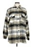 dip Plaid Ivory Coat Size M - photo 1