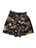 Tibi 100% Polyester Floral Black Shorts Size XXS - photo 2