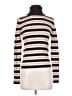 Ann Taylor Stripes Purple Turtleneck Sweater Size S - photo 1