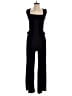 ECI 100% Polyester Solid Black Jumpsuit Size M - photo 1