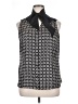 Anne Klein 100% Polyester Black Sleeveless Blouse Size XL - photo 1