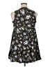 Westbound 100% Rayon Floral Black Casual Dress Size 1X - photo 2