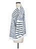 CAbi Stripes Blue Pullover Sweater Size M - photo 5