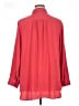 Chico's 100% Polyester Solid Red 3/4 Sleeve Blouse Size XL (3) - photo 2