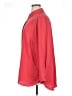Chico's 100% Polyester Solid Red 3/4 Sleeve Blouse Size XL (3) - photo 5