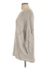Jarbo 100% Pima Cotton Gray Tan Pullover Sweater Size Lg (3) - photo 5