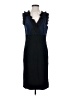 Taylor 100% Silk Blue Cocktail Dress Size 4 - photo 1