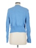 St. John Blue Wool Cardigan Size M - photo 2