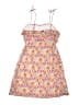 Chaps 100% Cotton Floral Yellow Dress Size 16 - photo 2
