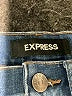 Express Stripes Blue Jeans Size 00S - photo 7